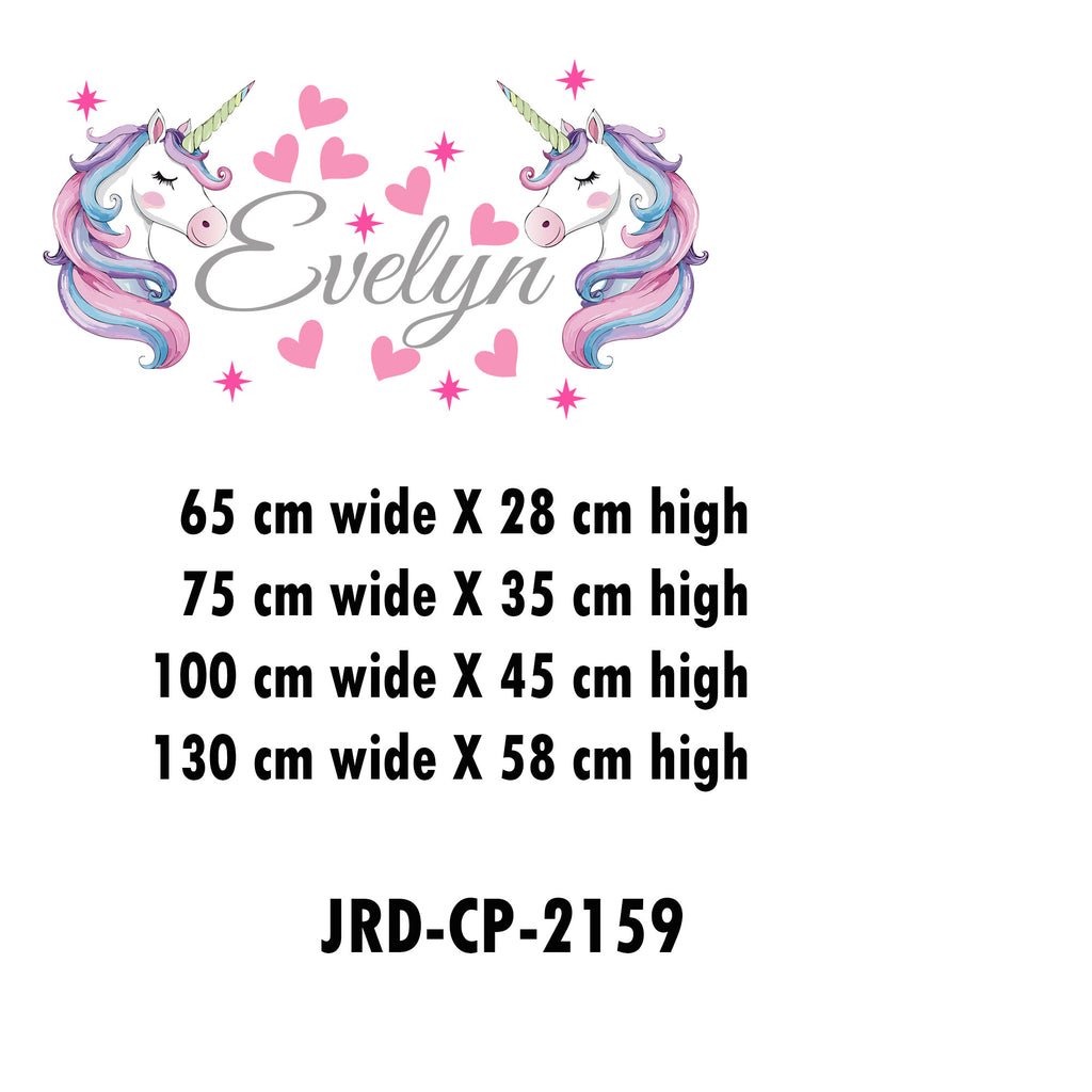 Custom Unicorn Wall Decals jrdecal