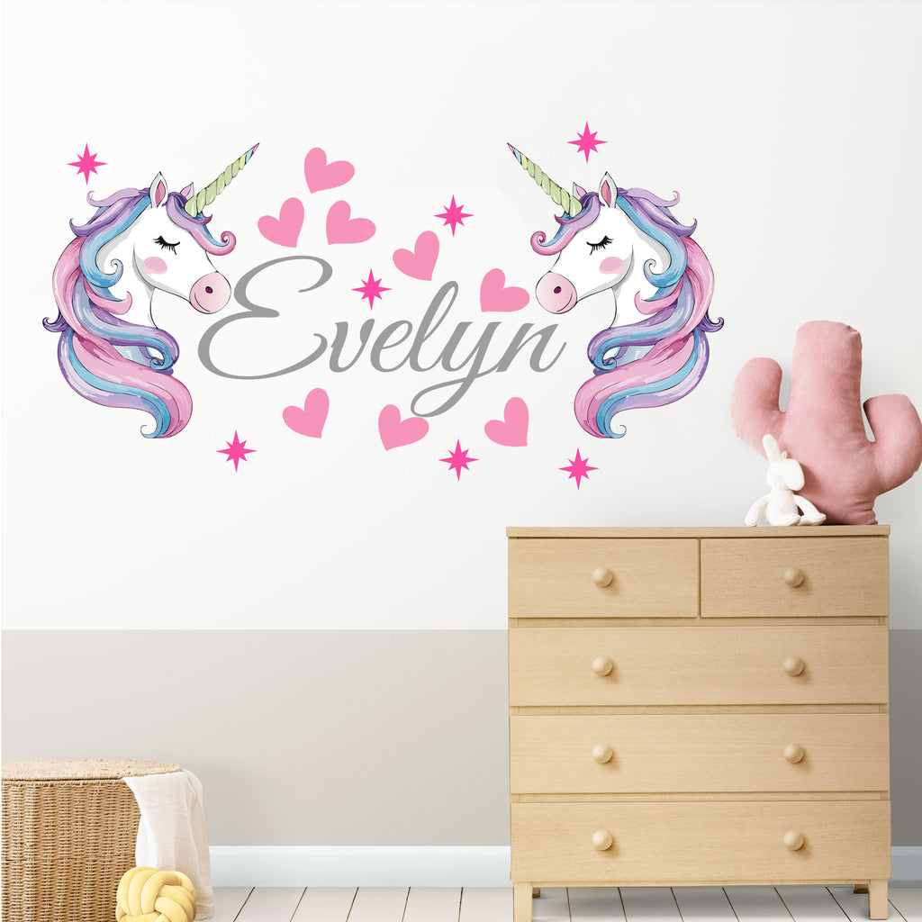 Custom Unicorn Wall Decals