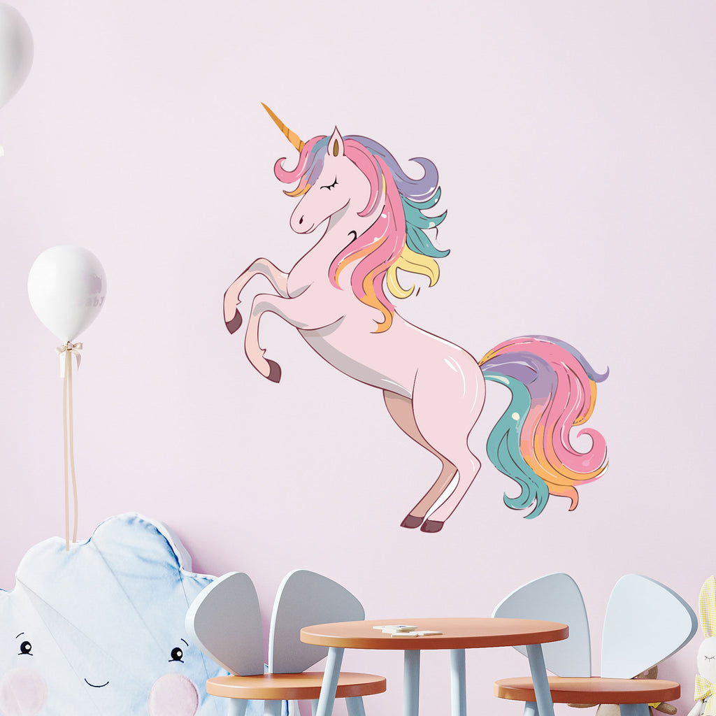 Unicorn Childrens wall Decals