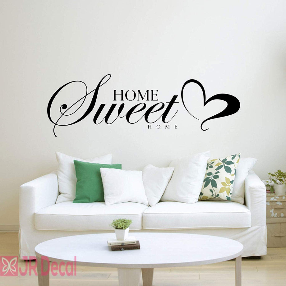 Home Sweet Home' Living Room Decor – JR Decal Wall Stickers